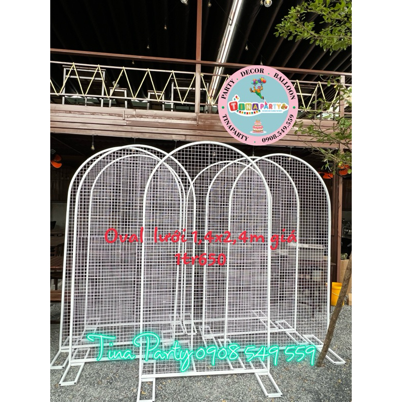 KHUNG OVAL LƯỚI