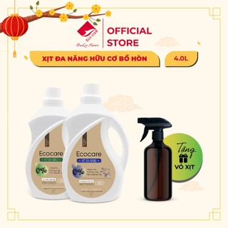Bình Xịt Vệ Sinh Đa Năng 4000ml ECOCARE (TẶNG KÈM VỎ XỊT) Khử Mùi Diệt Nấm Mốc, Diệt Khuẩn Nhà Bếp, Nhà Vệ Sinh,Nhà Tắm
