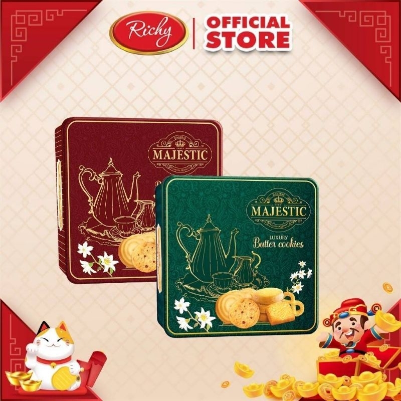 Bánh Majestic Bình Trà 468g