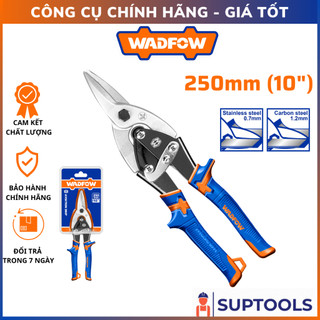 Kéo cắt tôn đầu thẳng 10" wadfow was2410 kéo cắt tole 250mm thép không gỉ