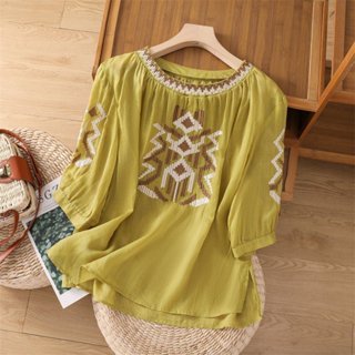 Áo Nữ chất liệu vải Tơ Xước thiết kế kiểu dáng trẻ trung năng động