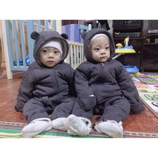 Body ủ gấu H&M sz 0-9m form to