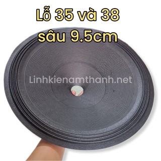 Màng loa 40 cm gân vải lỗ coil từ 35 đến 100