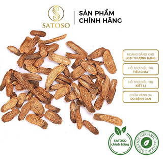 Hoàng Đằng khô tốt cho gan, giảm tình trạng nóng trong người thương hiệu SATOSO gói 1kg