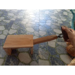 DỤNG CỤ NẠO DỪA THỦ CÔNG BẰNG GỖ