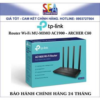 TP-LINK Router Wi-Fi MU-MIMO AC1900 - Archer C80