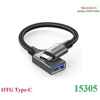 Cáp otg usb type-c 3.1 to usb 3.0 ugreen 15305 cao cấp