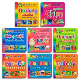 Sách - bé khám phá môi trường xung quanh - song ngữ việt - anh