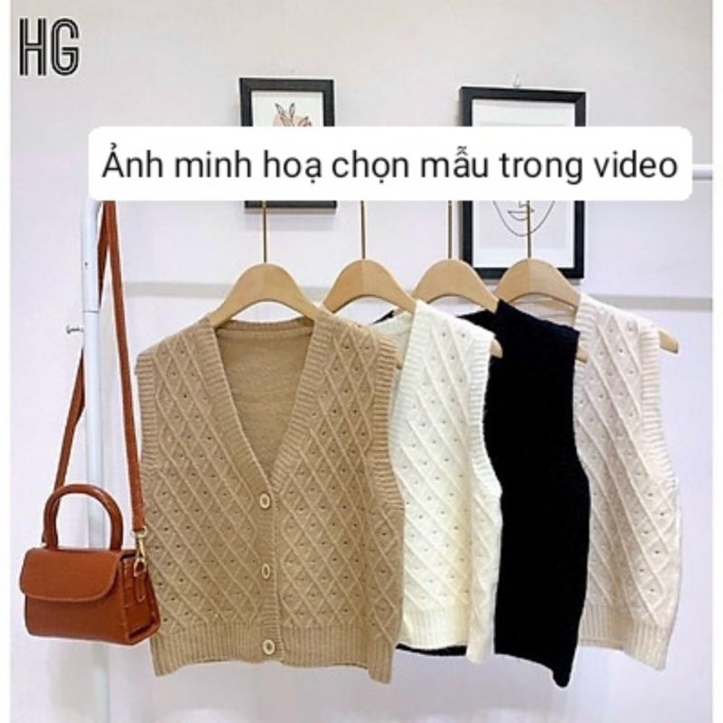 Áo Gile len 2hand(mua hàng nhớ nhắn mình mẫu ưng nhé)