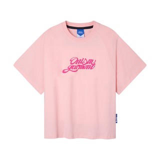 Áo thun unisex boxy Basic Onism màu hồng baby - Onism basic tee