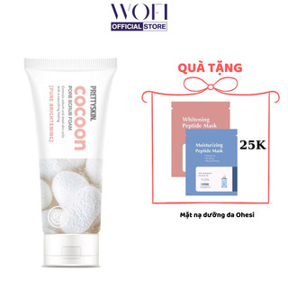 Sữa rửa mặt tẩy da chết Pretty Skin Cocoon Pore Scrub Foam 150ml