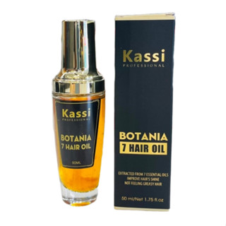 Tinh dầu dưỡng bóng tóc Kassi BOTANIA 7 Hair Oil 50ml ( New 2023 )
