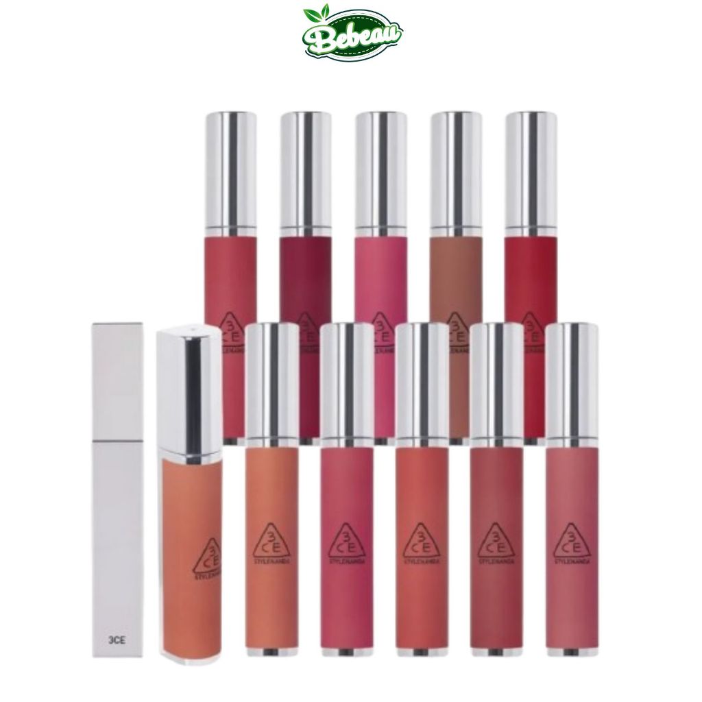 Son Kem Lì 3CE Hazy Lip Clay thế hệ mới siêu lì mịn môi bàng màu siêu mê siêu hot 4g - Bebeaumall