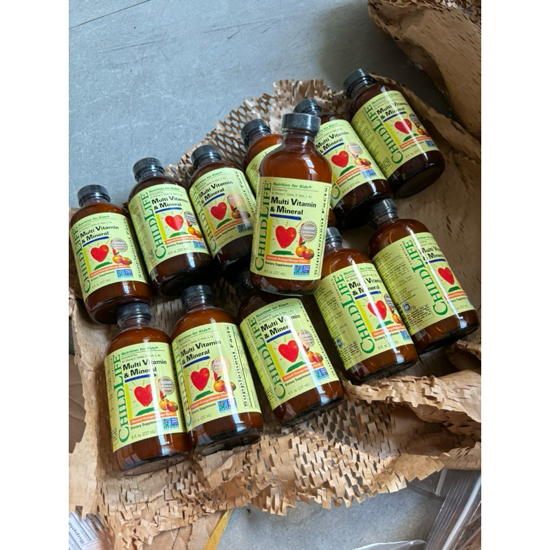 [HSD ] Multi Vitamin & Mineral ChildLife 237ml - Vitamin Tổng Hợp Cho Bé của Mỹ