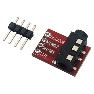 Đế ra chân jack âm thanh 3.5mm (4 chân)
