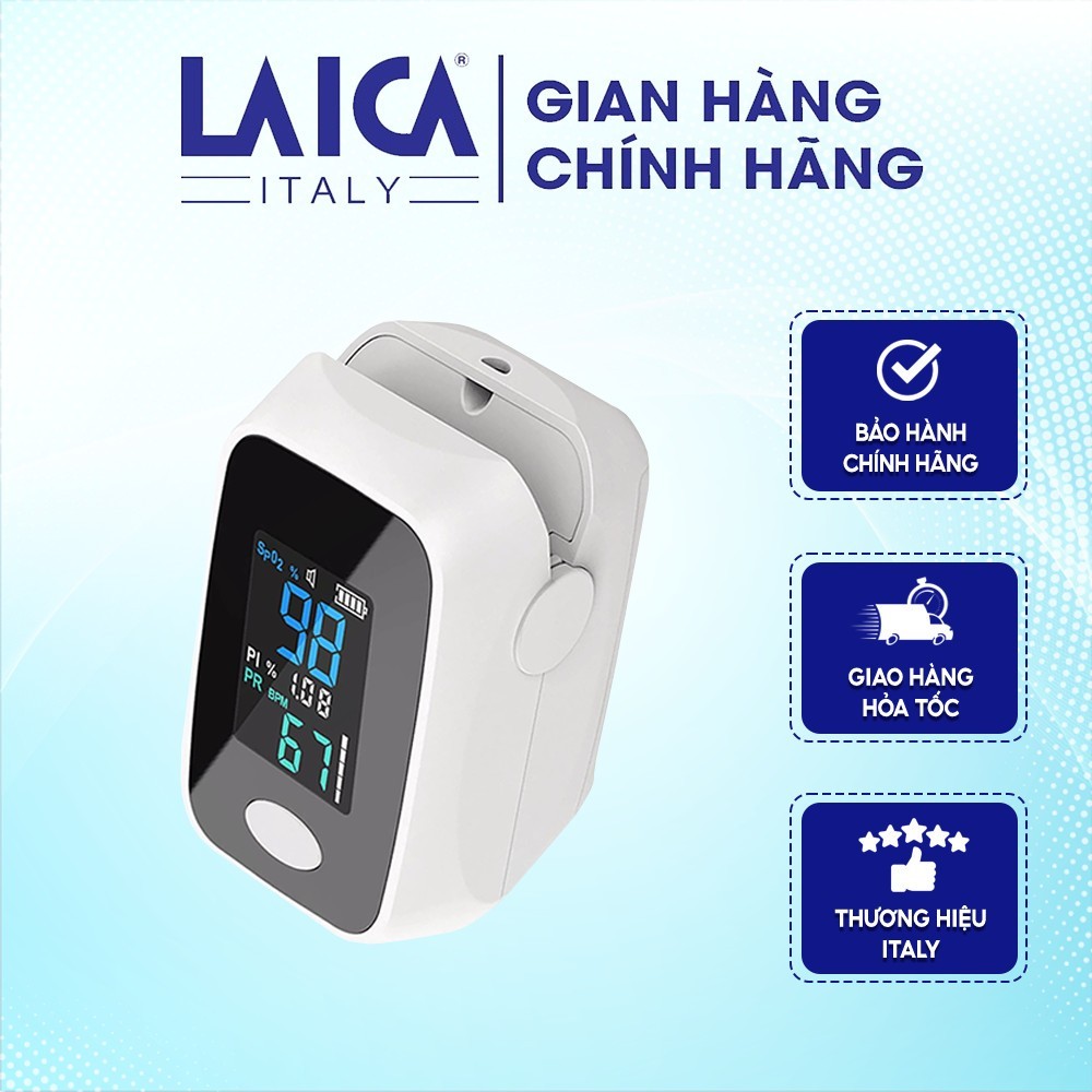 Máy đo nồng độ oxy SpO2 và nhịp tim SIKA LTF21 BH 12 tháng Chính hãng