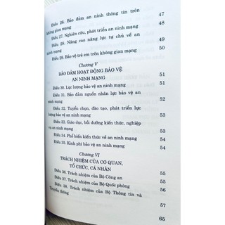 Sách - Luật An Ninh Mạng (Hiện Hành)