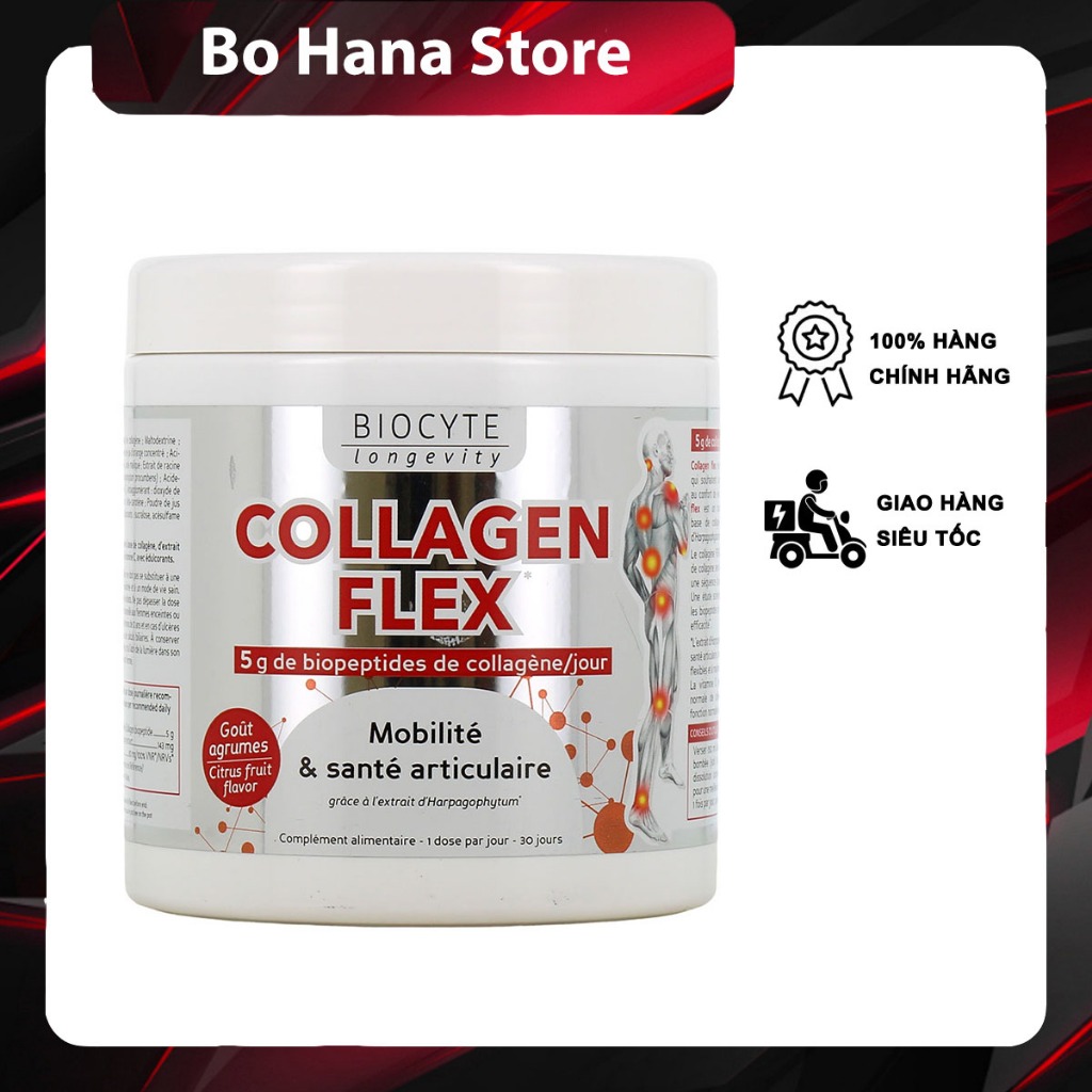 Bột Bổ Xương Khớp Collagen Flex from Biocyte for good joint health