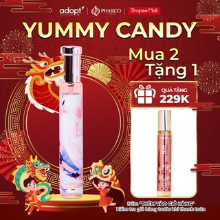 Nước hoa nữ Adopt Yummy Candy tinh dầu thơm chính hãng Pháp mùi ngọt lưu hương quyến rũ quý phái tự tin mọi thời điểm