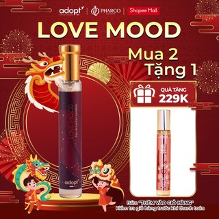 Nước hoa nữ Adopt Love Mood tinh dầu thơm chính hãng Pháp hương thơm ngọt ngào quyến rũ sang trọng tỏa sáng