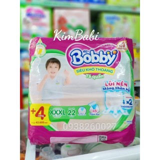 Tã quần Bobby XXXL22+4 miếng (Bé 20-35kg)