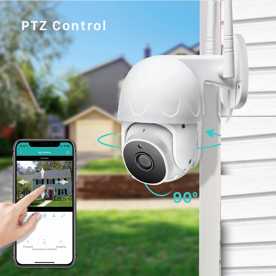 Camera Wifi Tuya PTZ Camera Wireless IP Speed Dome AI human auto tracking AS-TY-PTZ312H