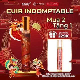 Nước hoa nam 𝐀𝐝𝐨𝐩𝐭' Cuir Indomptable tinh dầu thơm chính hãng Pháp lưu hương lâu nét mạnh mẽ bí ẩn đầy ấn tượng