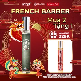 Nước hoa nam 𝐀𝐝𝐨𝐩𝐭' French Barber tinh dầu thơm chính hãng Pháp lịch lãm bản lĩnh nam tính lưu hương lâu