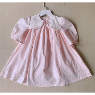 Đầm babydoll cho bé, Đầm hồng chobes gái, Thời trang thiết kế cho bé, váy đầm thiết kế cho bé,