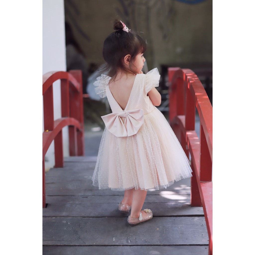 Đầm công chúa Adena/ The little Heidi/ Đầm thiết kế cho bé/ thời trang cao cấp cho bé