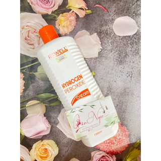 [giá tốt ]Oxy trợ nhuộm cao cấp không rát Rewell 1000ml 6%(20 vol) 9%(30 vol) 12%(40 vol) 😍😍 hỗ trợ nhuộm ,bảo vệ tóc 🍔🍔