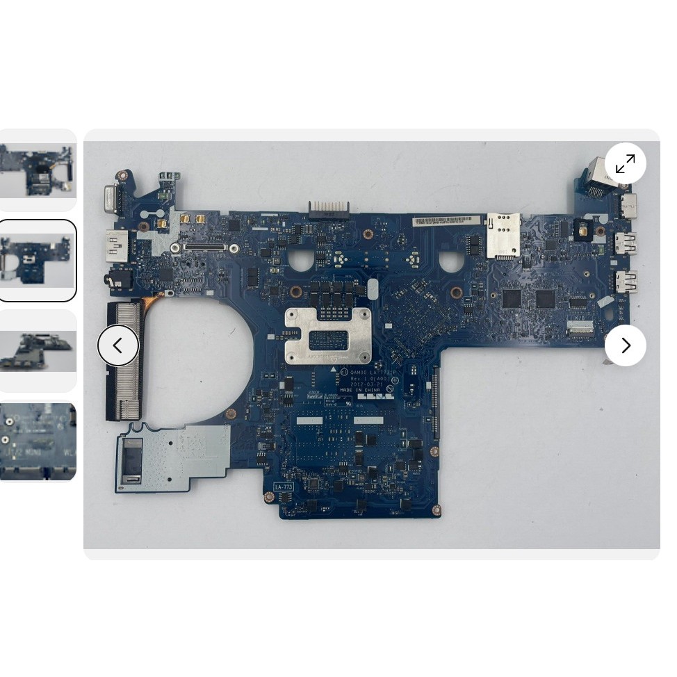 Bo mạch Main Laptop Dell E6230, main laptop bóc máy Dell E6230 tặng chip i3 3320M