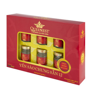 YẾN SÀO QUEENNEST 12% - HỘP ĐỎ