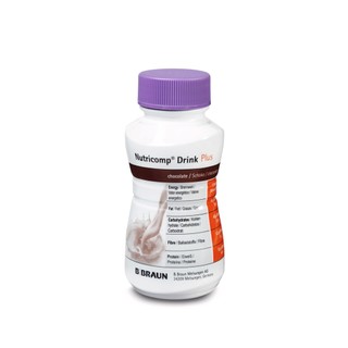 Sữa dinh dưỡng NUTRICOMP® DRINK PLUS CHOCOLATE 200ML (Vị sôcôla)(lốc 4 chai) (hsd:14/07/2026)