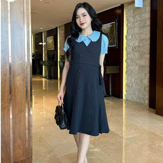 MEDYLA - Yếm bầu xếp ly (không kèm áo)cho bầu mặc đi chơi du lịch - VTN1411