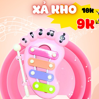 Đồ Chơi Đàn Xylophone 4 Nốt Nhạc Hình Thú Ngộ Nghĩnh (Mẫu Ngẫu Nhiên)