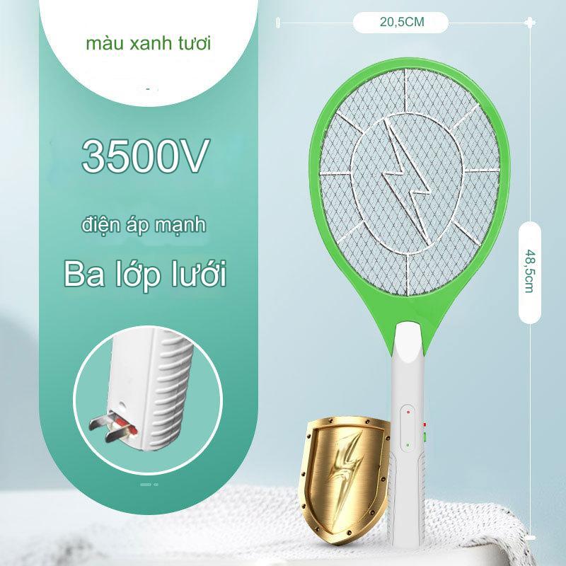 Vợt muỗi giá rẻ, vợt bắt muỗi G8 có đè led siêu sáng, pin sạc siêu bền , bảo hành 12 tháng