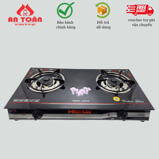 Bếp gas đôi mặt kinh Hiwashi - Giá sỉ