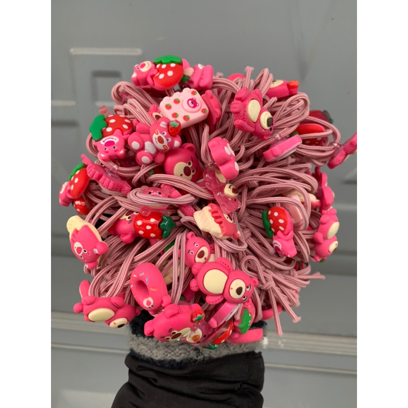 Sỉ 1000 Dây Cột tóc gấu Lotso nhiều mẫu ( 1k5)