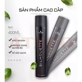 Gôm xịt tóc nam silhouette 420ml giữ nếp tóc siêu cứng