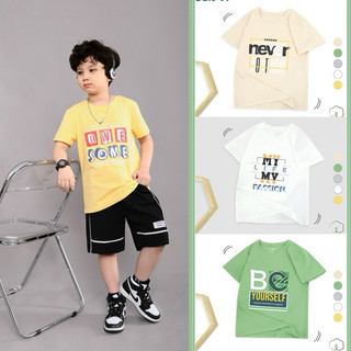 (8-12Y) Áo cộc tay cổ tròn bé trai Dokma size đại DA939 DA1507 DA1555