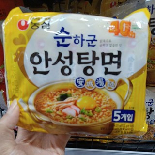 Mì Ăn Liền Ansungtangmyun Nongshim (125G x 5 Gói)