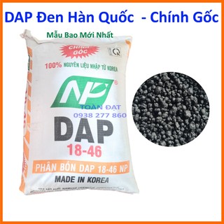 (500gr) Phân Bón DAP hạt đen nhập khẩu Hàn Quốc, giúp xanh cây, vọt đọt, mập thân