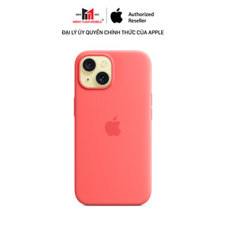 Ốp lưng MagSafe iPhone 15 Apple Silicone - Hàng Chính Hãng