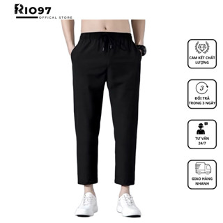 Quần Thể Thao Nam Nữ Trơn Basic Thun Poly Ống Suông Phong Cách Thể Dục Thể Thao Thời Trang RIO97 STORE