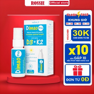 D3 K2 Dimao Pro Oral Spray Bổ sung Vitamin D và Vitamin K2 tăng cường hấp