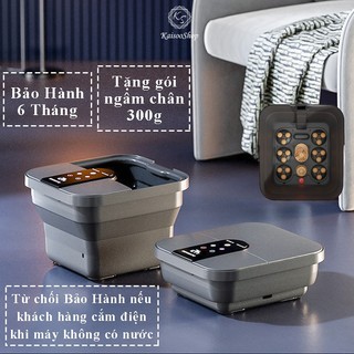 Máy ngâm chân massage chân gấp gọn tự động làm nóng chống giật