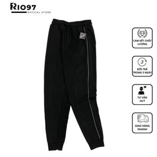 Quần Jogger 1 Sọc Nhỏ Nam Nữ Chất Thun Poly Cotton 4 Chiều Cao Cấp Kiểu Dáng Thể Thao Năng Động RIO97 STORE