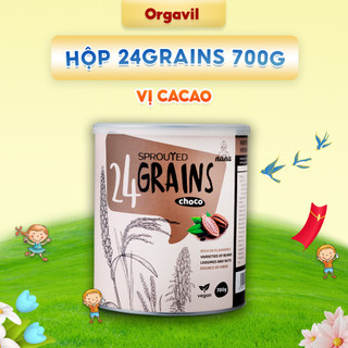 Sữa Hạt 24 Grains Vị Cacao Hộp 700g Cho Người Lớn - Sữa Hạt 24 Grains Dinh Dưỡng Lành, Mát, Dễ Uống