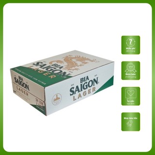 Thùng 24 lon bia sài gòn larger lon 330ml